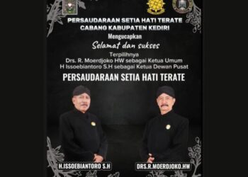 Kang Mas Issoebiantoro dan Kang Mas Moerjoko Kembali pimpin PSHT Pusat Madiun