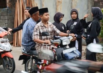 PSHT Sub Rayon Kalilanang Kediri Bagikan Takjil dan Gelar Buka Bersama